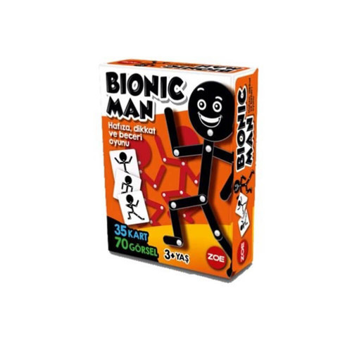 Bionic Man Kutu Oyunu Tr-Eng 25132