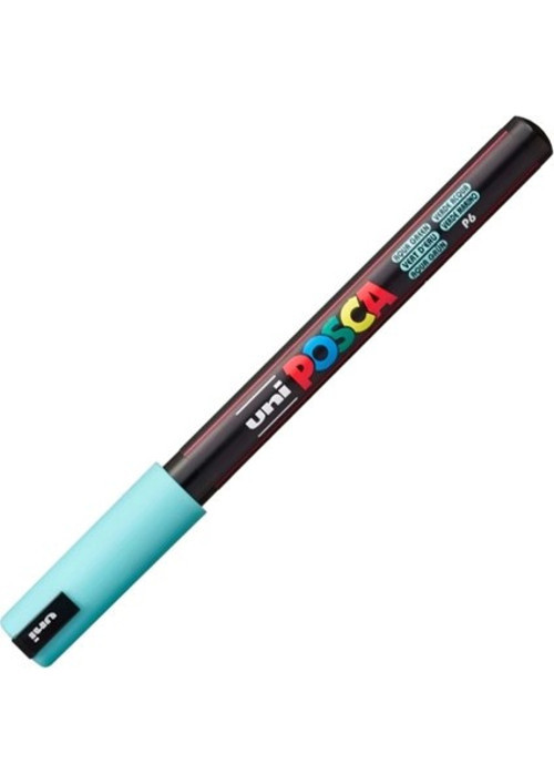 Posca 0.7 Su Bazlı Boyama Markörü Su Yeşili N (6 Lı Paket)