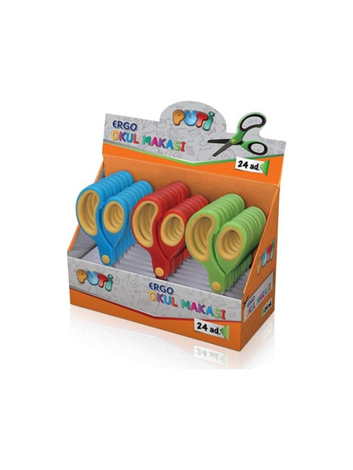 Ergo Okul Makası 4520 (24 Lü Paket)