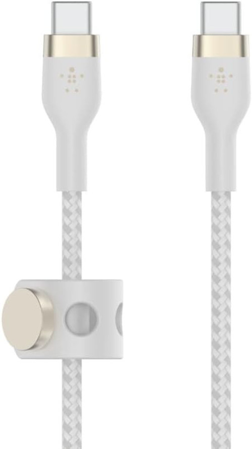 Boostcharge Pro Flex Örgülü Usb C Tipi - C Kablosu (1M/3,3Ft), Usb-If Sertifikalı Güç Dağıtım