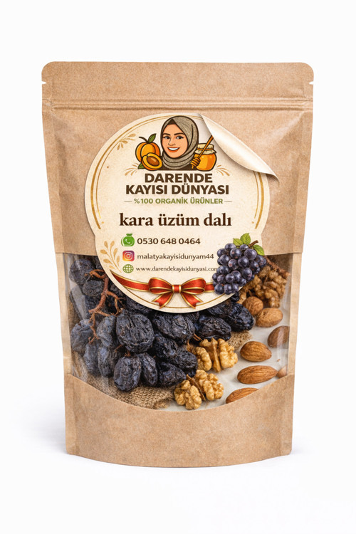 Kara Üzüm Dallı 5 Kilogram