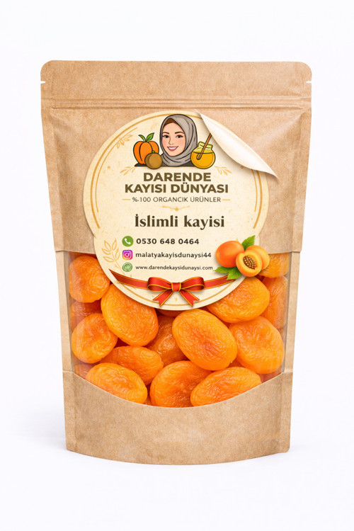 İslimli Kayısı 1 Kilo