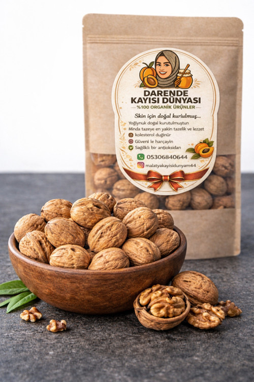 Darende Köyü Kabuklu Doğal Ceviz 1 Kg