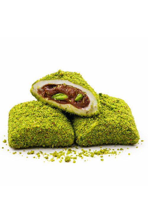 Antep Fıstıklı Çikolatalı Bohça Lokum 1 Kg - Darende'nin Doğal Lezzeti