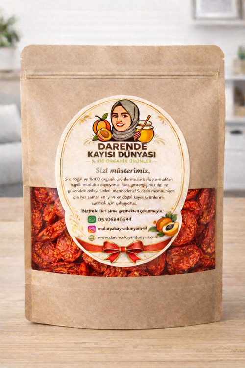 Doğal Kurutulmuş Domates Dilimleri 1 Kg - Darende Yöresel Lezzeti