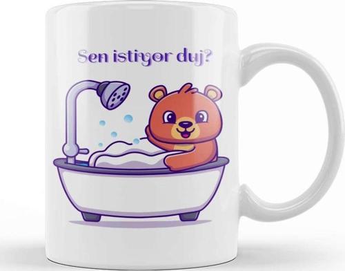 Sen İstiyor Duj Kupa Bardak Porselen