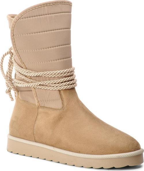 K706 Vizon Süet İçi Polarlı Kadın Bot