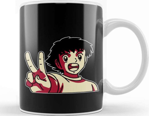 Captain Tsubasa Kupa Bardak Porselen