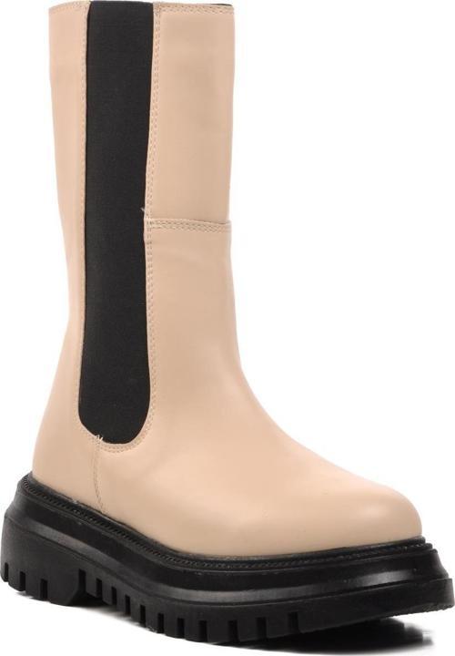 Mariet Ekru İçi Polarlı Kadın Bot