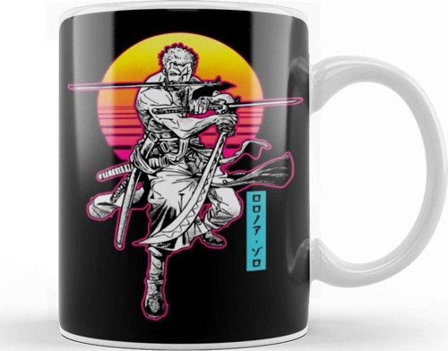 Roronoa Retro Back Kupa Bardak Porselen