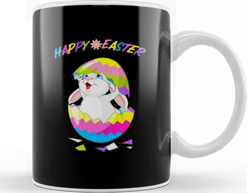 Happy Easter 05 Kupa Bardak Porselen