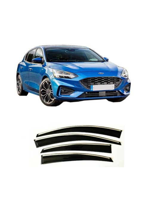 Ford focus cam rüzgarlığı krom çıtalı 2019+