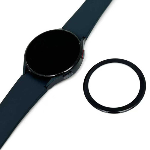 Galaxy Watch 5 44mm MKST PMMA Pet Saat Ekran Koruyucu - Siyah