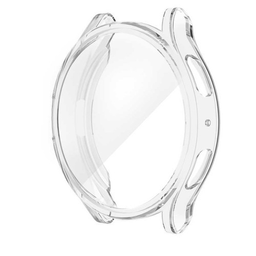Galaxy Watch 5 44mm Silikon TPU Kasa ve Ekran Koruyucu MKST Watch Gard 15 - Renksiz