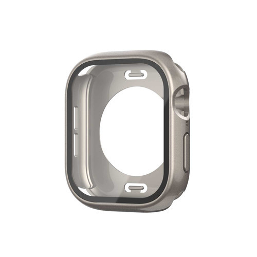 Watch 10 46mm 360 Derece Korumalı Kasa ve Ekran Koruyucu MKST Watch Gard 12 - Starlight