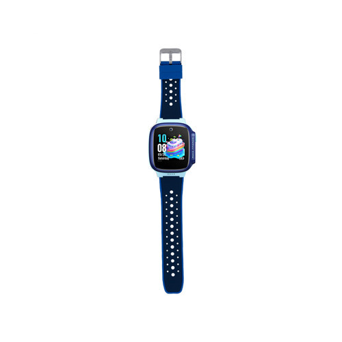 Huawei Watch Gt5 Pro 42Mm Mkst Krd-138 18Mm Çocuklara Özel Silikon Strap Kayış - Deep Blue