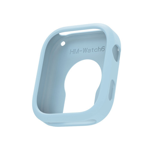 Redmi Watch 6 Yumuşak TPU Silikon Kasa Koruyucu MKST Watch Gard 41 - Açık Mavi