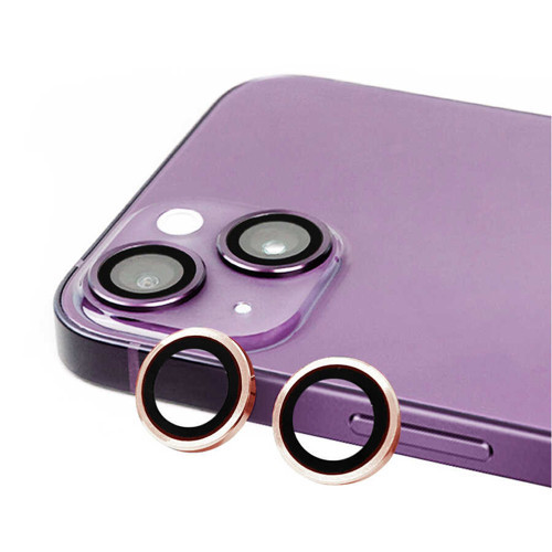 iPhone 15 Uyumlu MKST CL-07 Kamera Koruyucu-Pembe