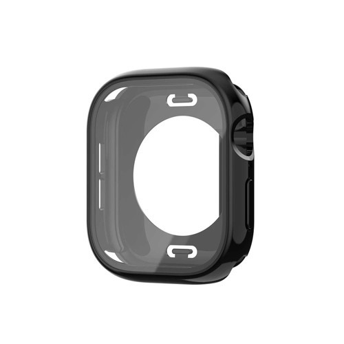 Watch 10 46mm 360 Derece Korumalı Kasa ve Ekran Koruyucu MKST Watch Gard 12 - Siyah