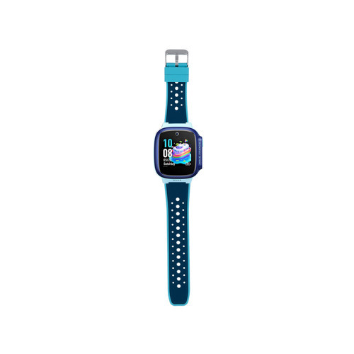 Huawei Watch Gt5 Pro 42Mm Mkst Krd-138 18Mm Çocuklara Özel Silikon Strap Kayış - Mavi