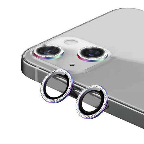 iPhone 13 Mini Uyumlu MKST CL-06 Kamera Koruyucu-Colorful