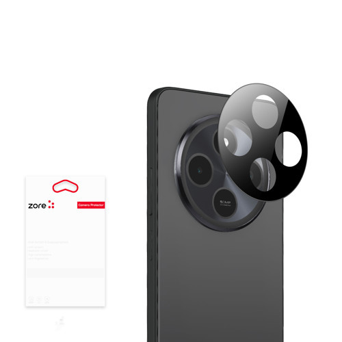 Redmi 14C 4G Uyumlu MKST 3D Kamera Camı-Siyah