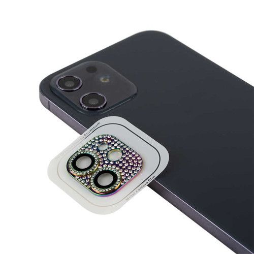 iPhone 11 Uyumlu MKST CL-08 Kamera Koruyucu-Colorful
