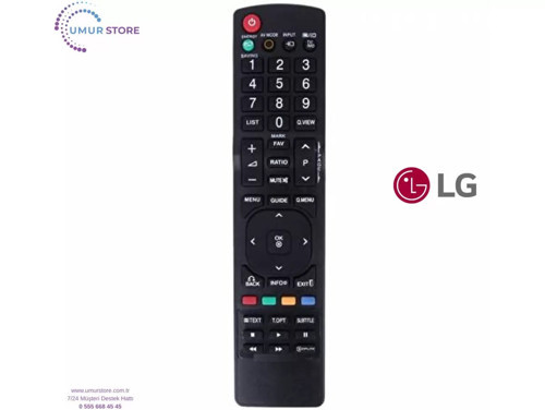 LG İle Uyumlu 50PQ2000 Plazma Lcd Tv Kumandası