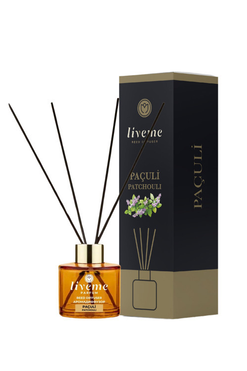 Liveme Gold Başlıklı Paçuli Çubuk Oda Kokusu 120 Ml
