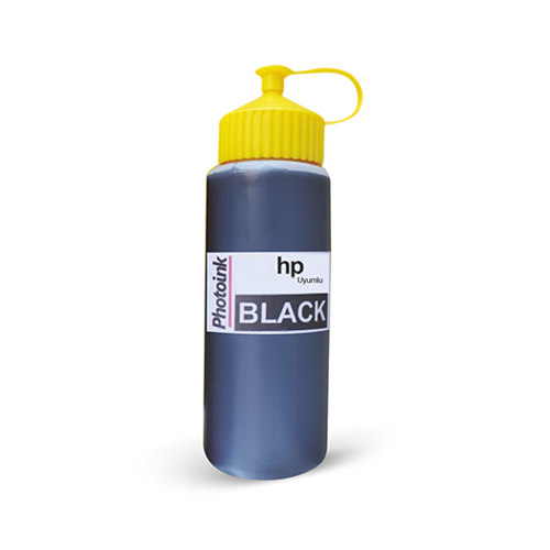 HP Plotter için uyumlu 500 ml Matte Black Mürekkep (PHOTOINK Akıllı Mürekkep)