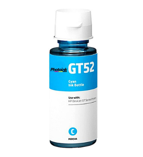 HP GT52 MAVİ MÜREKKEP ( M0H54AE ) PHOTOINK PLUS MAVİ Mürekkep - HP Smart Tank 670 700 720 750 790