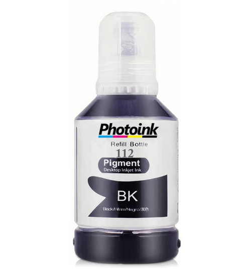 EPSON 112 ECOTANK PHOTOINK PIGMENT SİYAH MÜREKKEP L6580 L15180 L6570 M15140 L6550 L6490 L6460 L1516