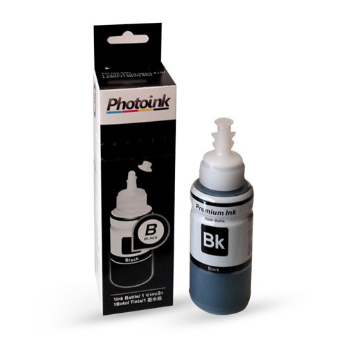 Epson T6641 uyumlu 70 ml SİYAH Mürekkep - KUTULU ÖZEL AMBALAJINDA PHOTOINK PLUS MÜREKKEP - L800/L805