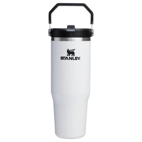 The IceFlow™ Flip Straw 2.0 Tumbler 0.89L / 30oz Chalk Termos