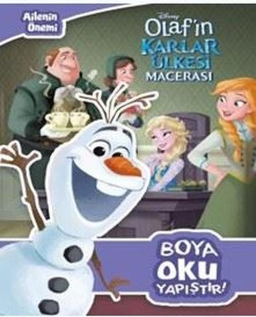 Olaf'ın Karlar Ülkesi Macerası-Boya Oku Yapıştır