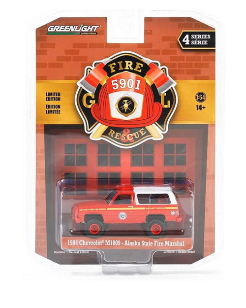 Greenlight 1/64 Fire & Rescue Series 4- 1984 Chevy M100
