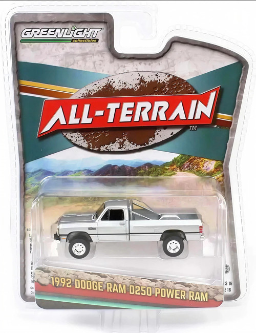 Greenlight 1/64 All-Terrain Series 16- 1992 Dodge Ram D250 Power Ram 35290-F