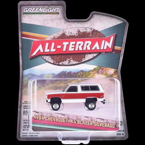 Greenlight 1/64 All-Terrain Series 16- 1984 Chevrolet K5 Blazer Silverado 35290-E