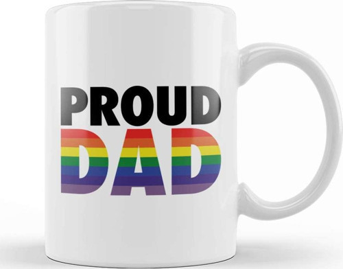 Pride Proud Dad Kupa Bardak Porselen