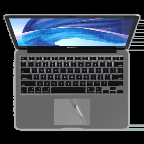Macbook Air 15 Inç M4-M5 ile Uyumlu Mat Parmak Izi Bırakmayan Touchpad Koruyucu 2 Adet