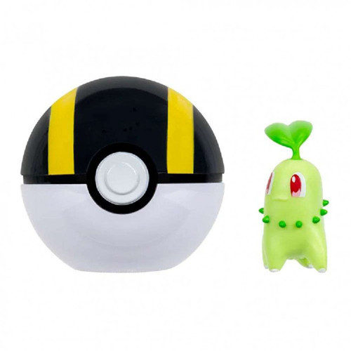 Clip 'N' Go Poke Ball ve Chikorita Figür PKW4163