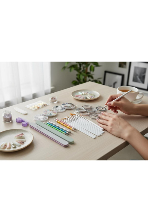 37 Parça Nail Art Tırnak Desen Seti