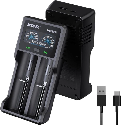 Xtar Vc2Sl İkili Li-Ion / Nı-Cd / Nı-Mh Pil Şarj