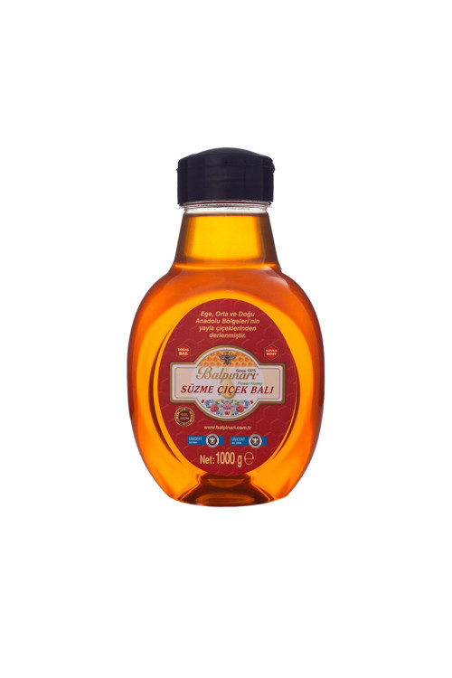 Süzme Çiçek Balı (PET MATARA / TENEKE) 1 Kg