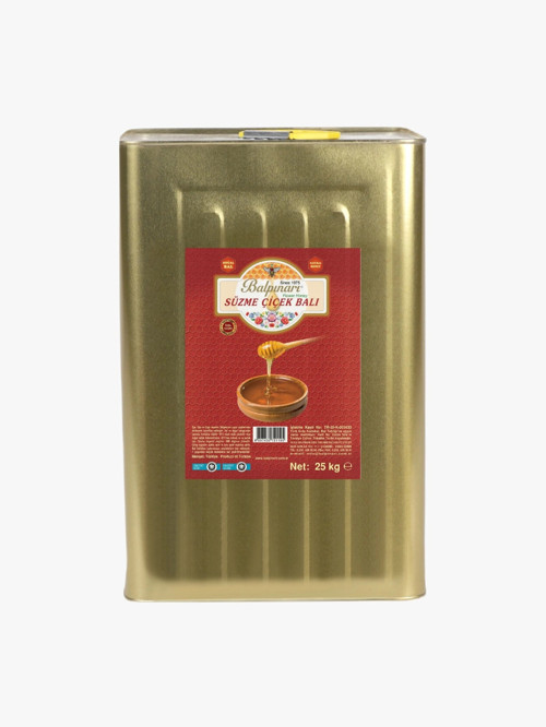 Süzme Çiçek Balı 25 Kg Kova