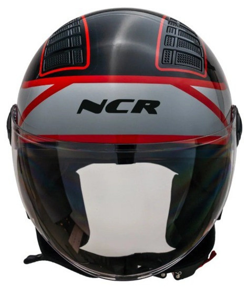 KASK ÇENESİZ 230 ECE 22/06 BELGELİ KIRMIZI GRAFİK