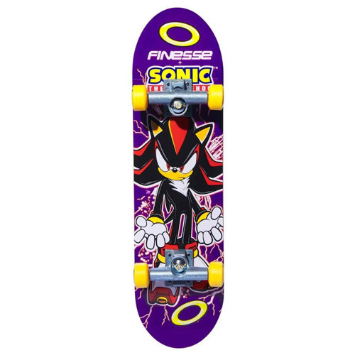 Tech Deck Finesse Lisanslı x Sonic Parmak Kaykayı - 25 cm Koleksiyonluk Fingerboard