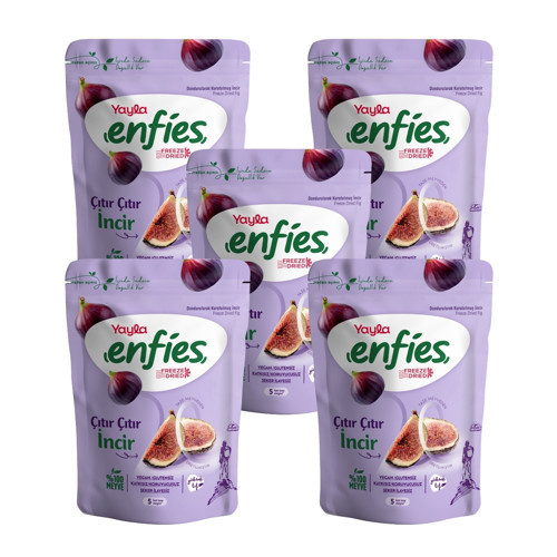 Enfies Freeze Dried İncir 20 g x5