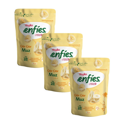 Enfies Freeze Dried Muz 20 g x3