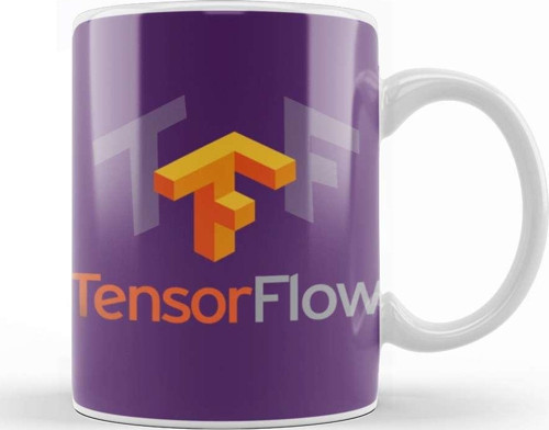 Tensorflow Logo Kupa Bardak Porselen
